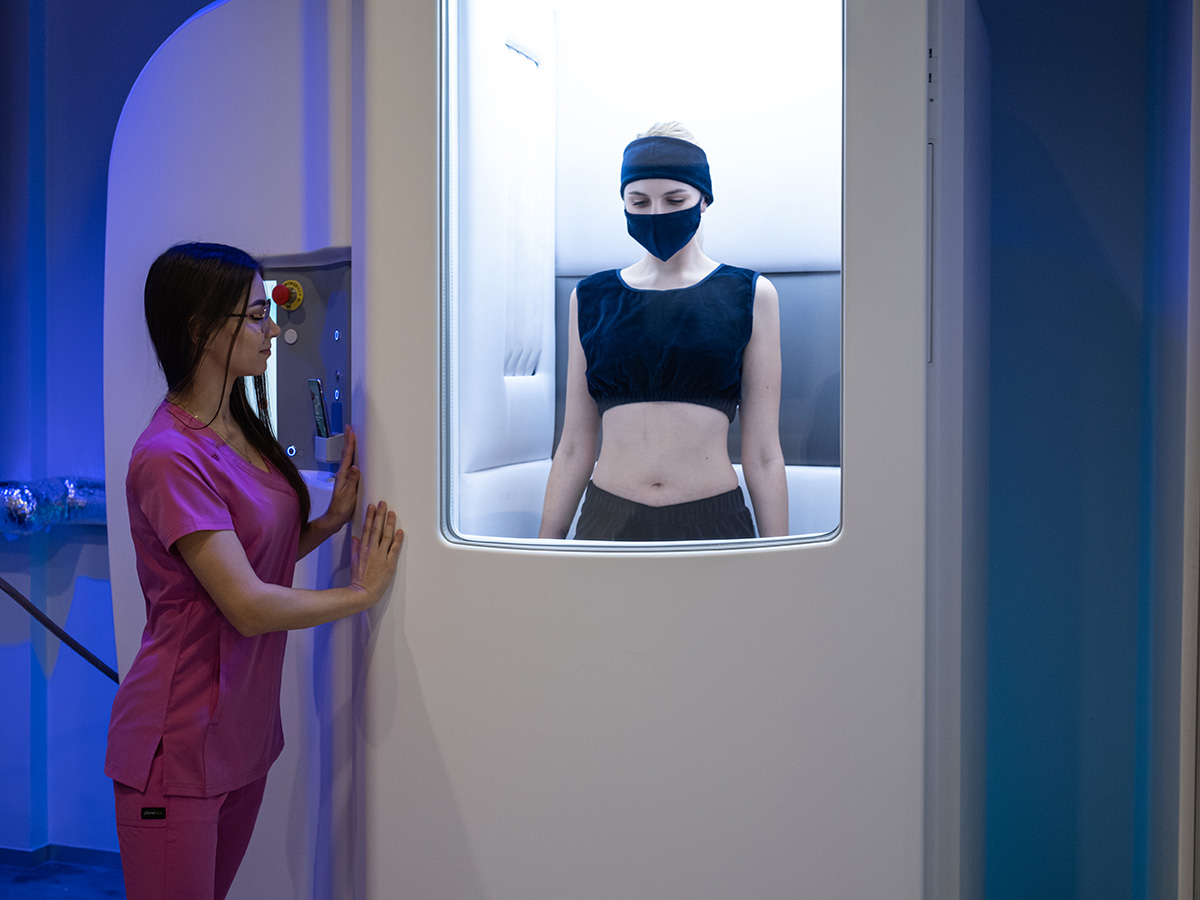 Cabina de crioterapia ºCRYO