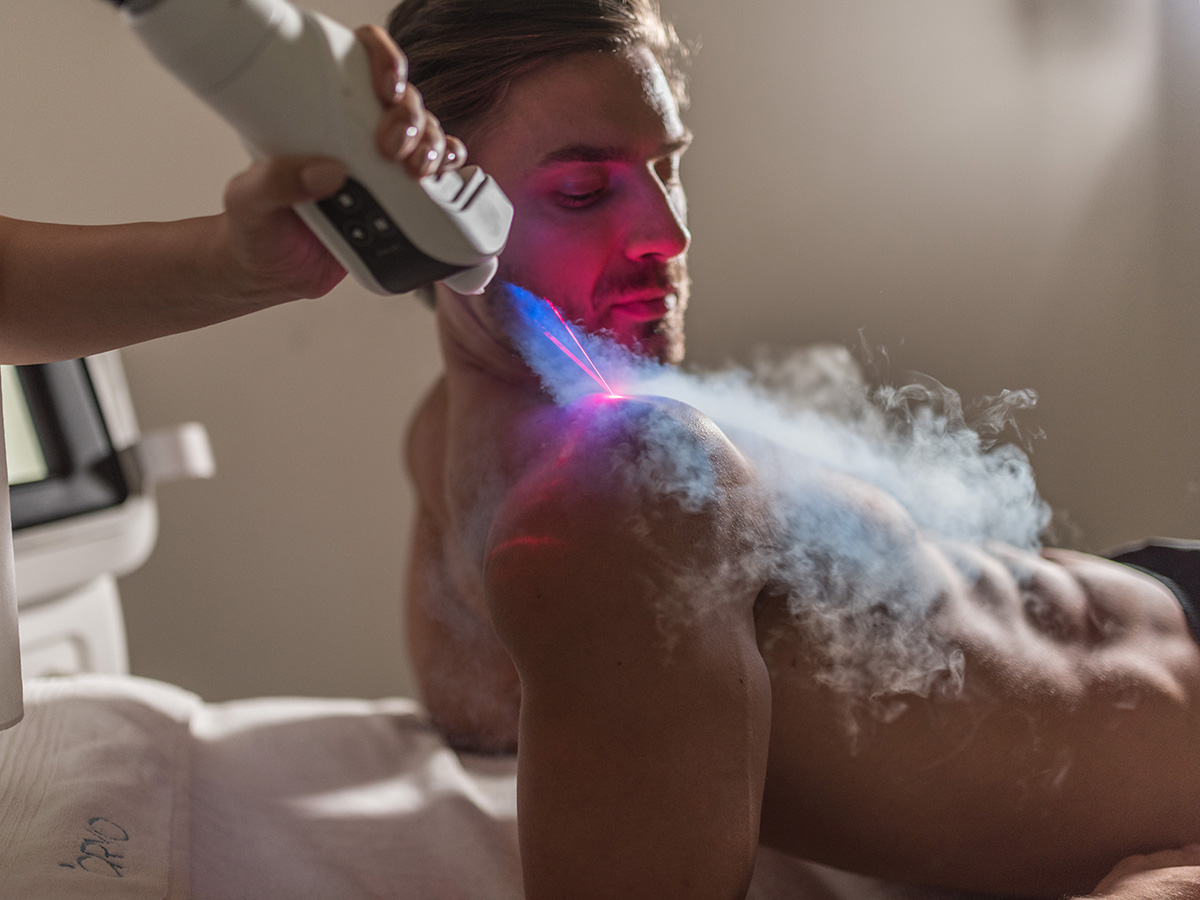 Reducción de inflamación con crioterapia